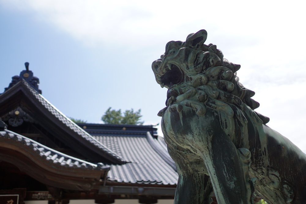 尾山神社狛犬