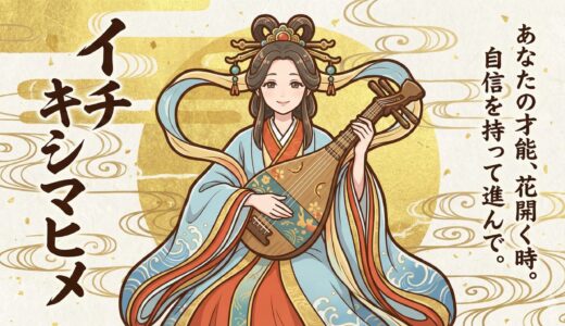 芸能・金運・美の守護神！弁財天としても愛される女神【市杵嶋姫命（イチキシマヒメ）】