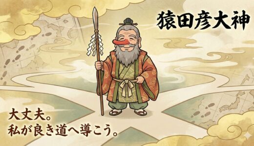 猿田彦大神（サルタヒコ）のご利益とは？天狗のような風貌に隠された「導き」の力