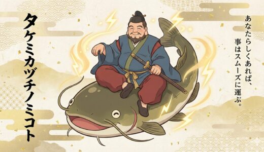 力まない強さが開運の鍵。地震も抑える雷の神様「武甕槌命（タケミカヅチ）」の物語