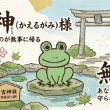 旅の安全から金運まで！縁起が良い神使「蛙」の深い歴史とエピソード
